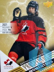 2021 Upper Deck Team Canada Juniors Prospectus Momentous Brennan Othmann #PM-16